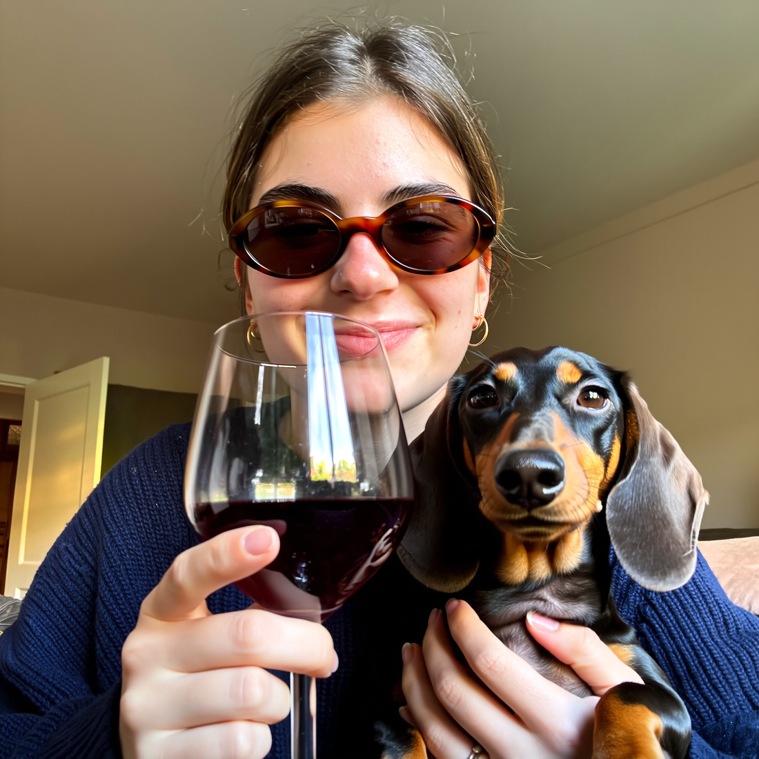 woman wine glass red wine