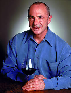 A portrait of Tony Aspler, a world renowned wine critic or expert