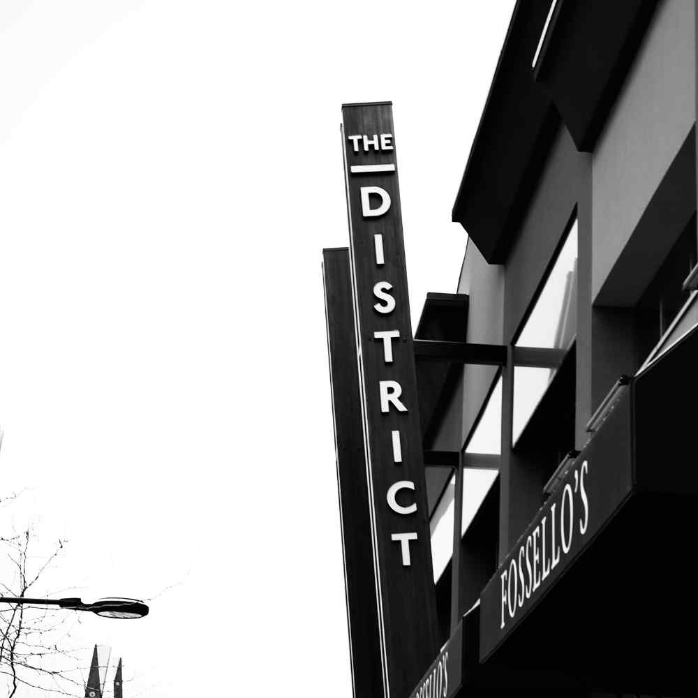 The district restaurant in kelowna, british columbia