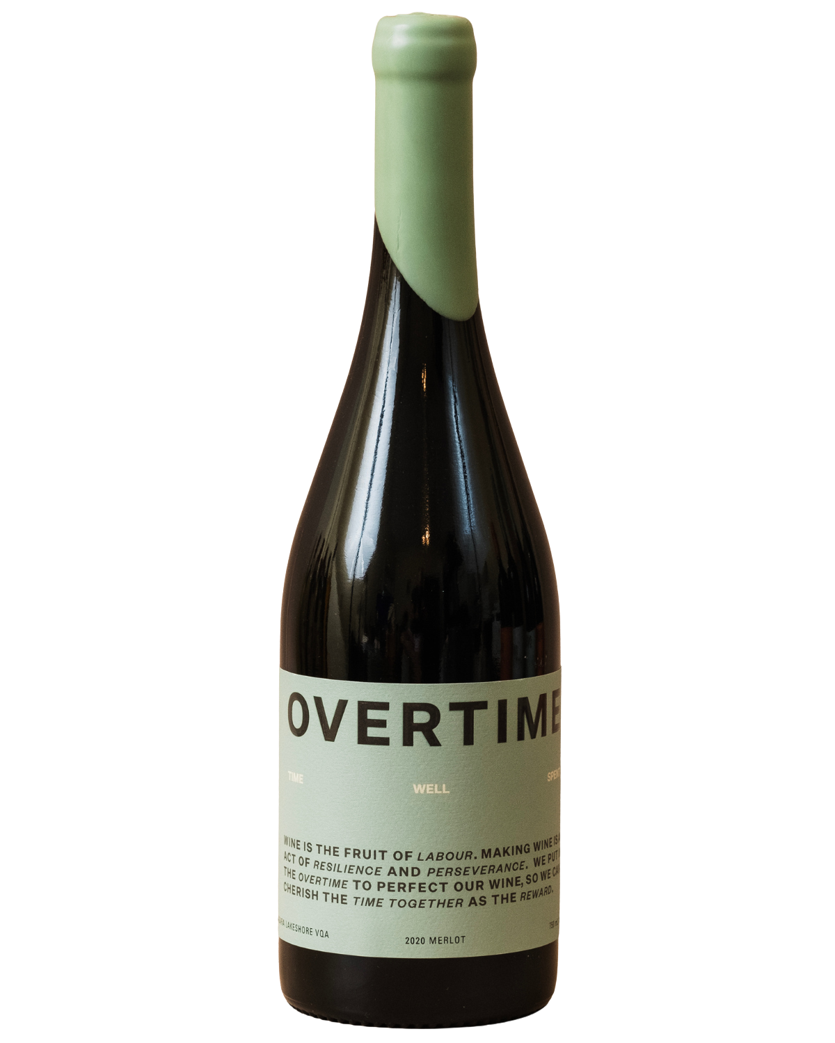 2020 Overtime Merlot, Palatine Hills Estate Winery