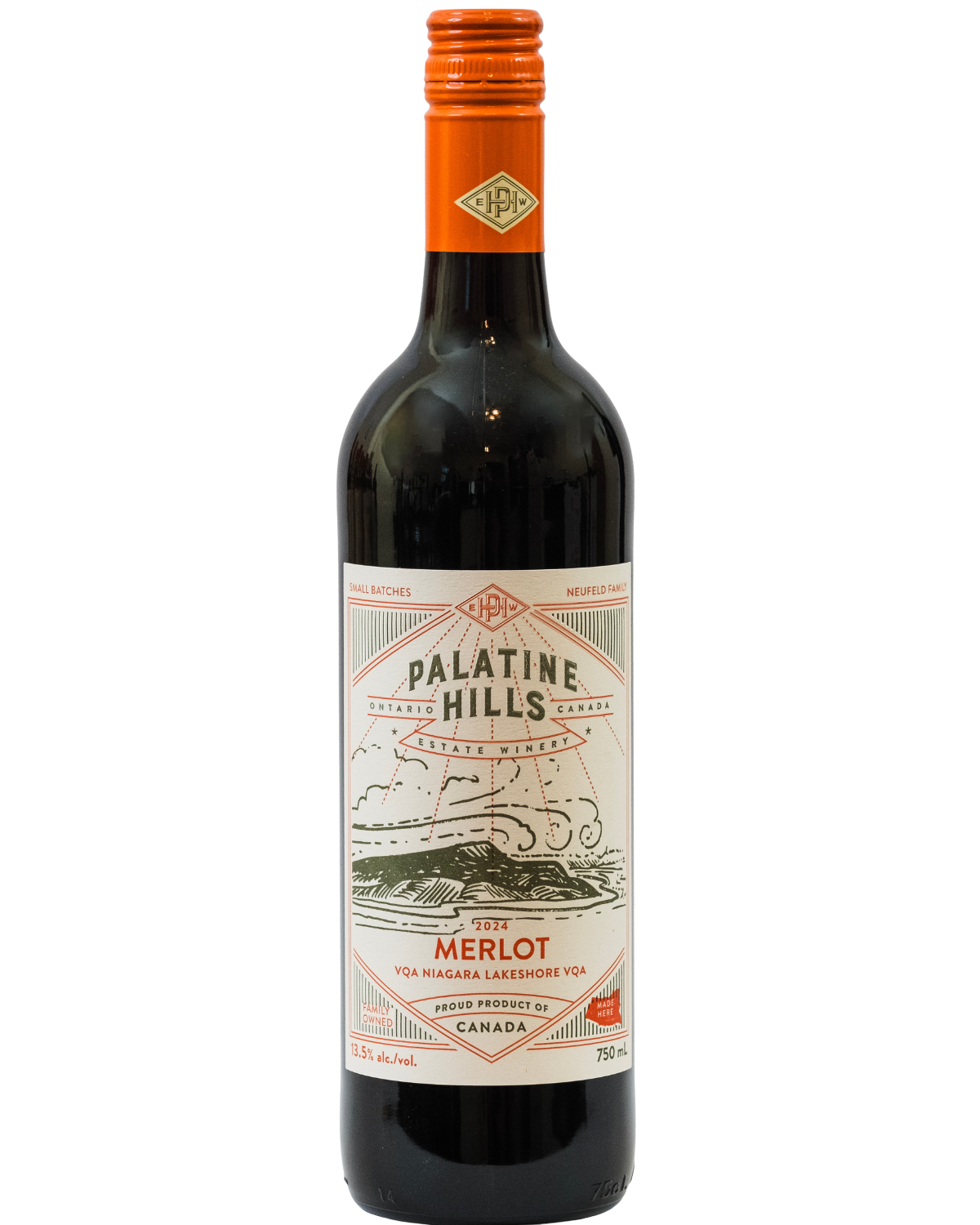 2024 Lakeshore Merlot, Palatine Hills Estate Winery