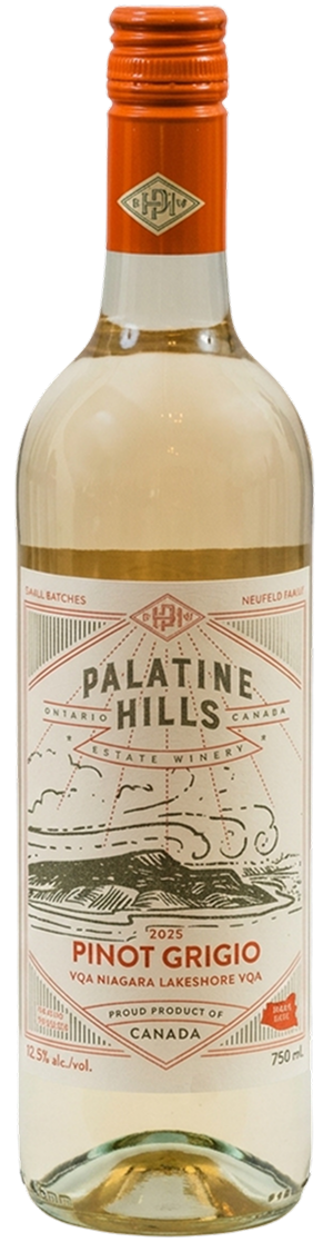 2025 Lakeshore Pinot Grigio, Palatine Hills Estate Winery