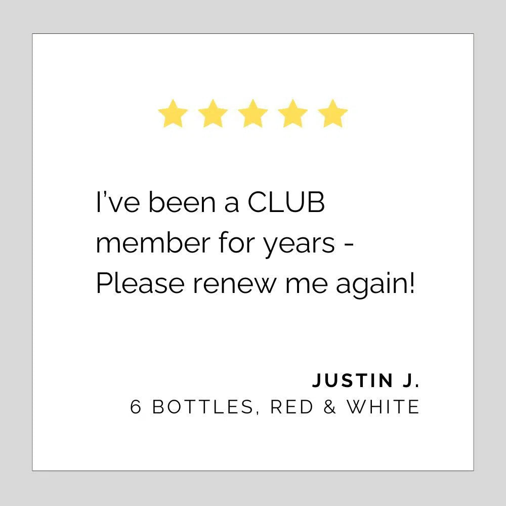 Club testimonial 5 star review from Justin